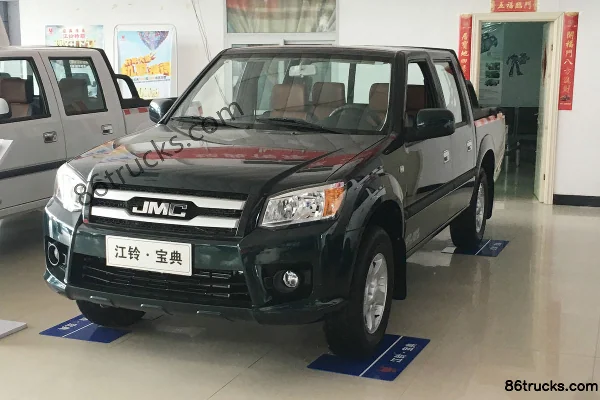 JMC Baodian 2017 Comfort 2.9T diesel 125 hp 2WD double-row pickup truck Exterior (2) | 86Trucks