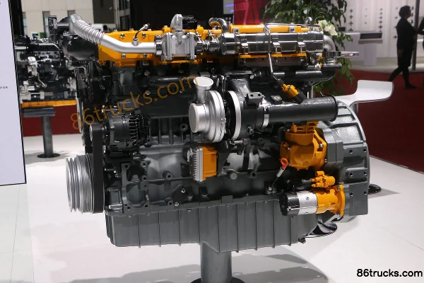 Moteur diesel Weichai WP7.300E60 300 ch 7,5 L China VI Extérieur