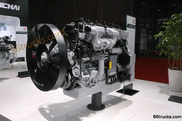 Weichai WP13NG460E60 460hp 13L China VI Natural Gas Engine Exterior (3) | 86Trucks