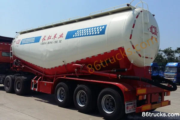 Liangshan Changhong Liangshan Changhong 45 cubic meter powder material transport semi-trailer powder tank semi-trailer