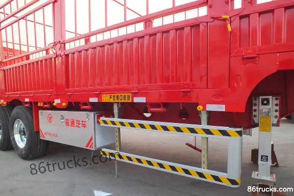 13m Ultra-Light Gooseneck Stake Semi-Trailer (Curb Weight 5.75 tons) Chassis (1) | 86Trucks