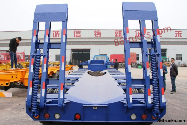 Shandong Juntong Shandong Juntong 13m low flatbed semi-trailer Low-bed Semi-trailer