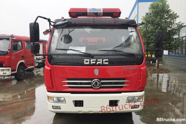 Dongfeng Duolika D7 124hp 4X2(6 wheels) water tank fire truck (Chengliwei brand) (HXF5100GXFSG35/D) Exterior (2) | 86Trucks