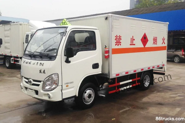 Duoshixing Duoshixing Yuejin Chassis Explosives Transport Truck