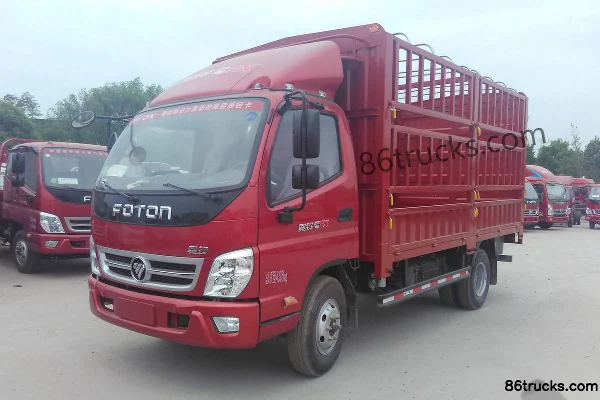 Foton Ollin CTX 143 ch 4X2(6 roues) camion léger à ridelles 4,23 m monoplace Extérieur (2) | 86Trucks