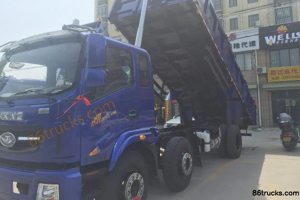 Tangjun Ouling King Kong 185hp 6X2(8 wheels) 6.8m dump truck Exterior (2) | 86Trucks