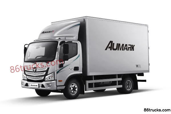 Foton Aumark S1 Series 150hp 4X2(6 wheels) 4.14m Single Row Van Light Truck Exterior (3) | 86Trucks