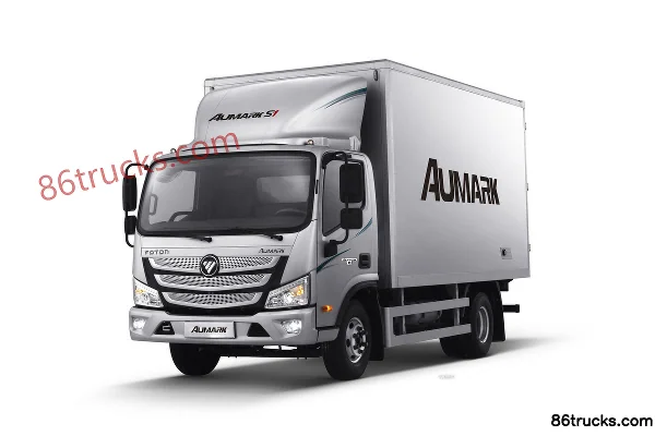 Foton Aumark S1 Series 150hp 4X2(6 wheels) 4.14m Single Row Van Light Truck Exterior (2) | 86Trucks