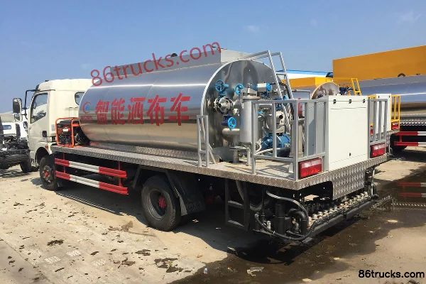 Dongfeng Duolika D7 150 ch 4X2(6 roues) asphalt distributor truck (Chengliwei brand) Extérieur (3) | 86Trucks