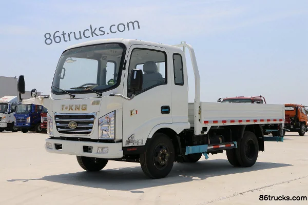 Tangjun Ouling Série K1 82 ch 4X2(6 roues) 3,37 m camion léger plateau à ridelles cabine avancée Extérieur (3) | 86Trucks