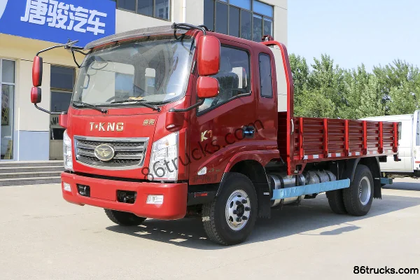 Tangjun Ouling K7 170 hp 4X2(6 wheels) 3.8m Single Row Side Panel Light Truck (China VI) Exterior (3) | 86Trucks