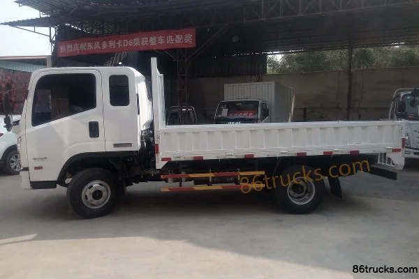 Sichuan Hyundai Ruiyue 115 hp 4X2(6 wheels) 3.8m Crew Cab Flatbed Light Truck Exterior (2) | 86Trucks