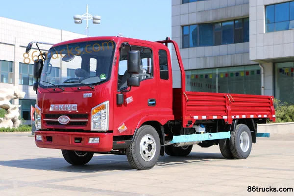 Tangjun Ouling T3 series 117hp 4X2(6 wheels) 3.88m semi-row flatbed light truck (7-speed) Exterior (3) | 86Trucks