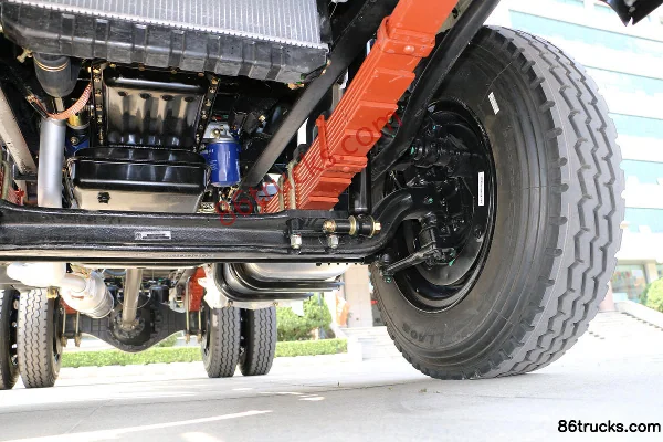 Tangjun Ouling T3 Series 116 hp 4X2(6 wheels) 3.8m Dump Truck Chassis (3) | 86Trucks