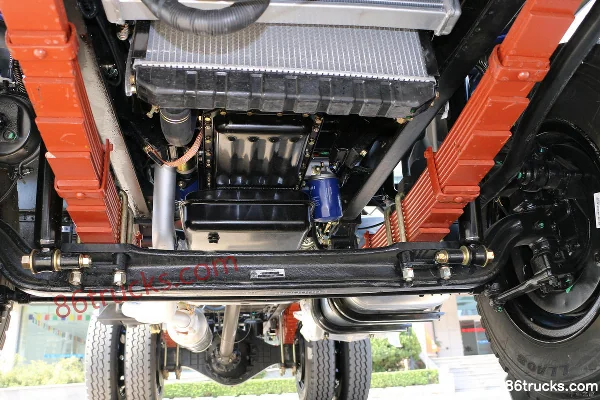 Tangjun Ouling T3 Series 116 hp 4X2(6 wheels) 3.8m Dump Truck Chassis (1) | 86Trucks