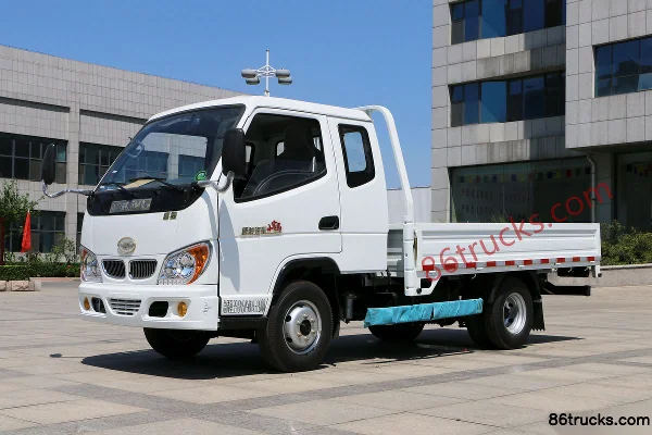 Tangjun Ouling Xiao Baoma 68 ch 4X2(6 roues) camion léger plateau à cabine avancée 3,08 m Extérieur (3) | 86Trucks