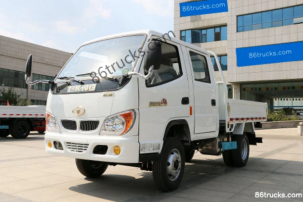 Tangjun Ouling Little BMW 68hp 4X2(6 wheels) 2.515m double-row dump truck Exterior (3) | 86Trucks