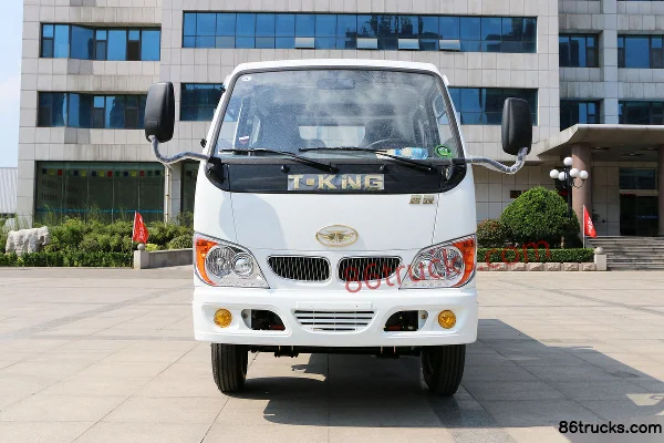 Tangjun Ouling Little BMW 68hp 4X2(6 wheels) 2.515m double-row dump truck Exterior (2) | 86Trucks