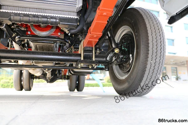 Tangjun Ouling Small BMW 68hp 4X2(6 wheels) 3.41m Dump Truck Chassis (3) | 86Trucks