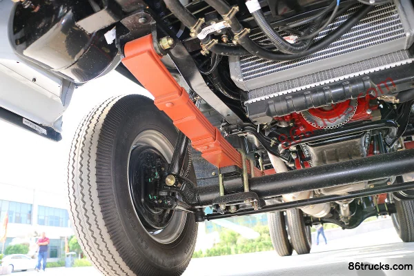 Tangjun Ouling Small BMW 68hp 4X2(6 wheels) 3.41m Dump Truck Chassis (2) | 86Trucks