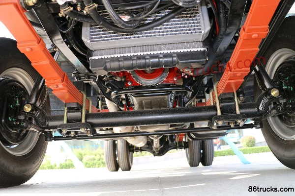 Tangjun Ouling Small BMW 68hp 4X2(6 wheels) 3.41m Dump Truck Chassis (1) | 86Trucks
