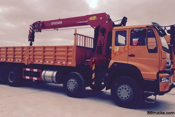 SANY Truck SANY Group Sinotruk Chassis truck-mounted crane