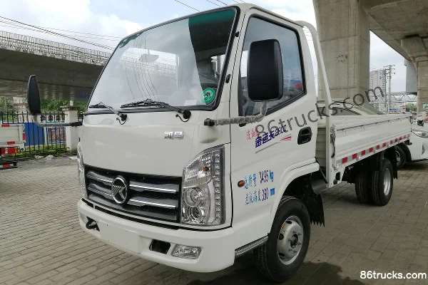 Kama Jinyunka 88hp 4X2(6 wheels) 3.31m Single Row Flatbed Light Truck (Gasoline) Exterior (3) | 86Trucks