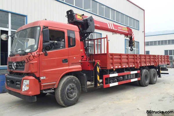 Dongfeng Commercial Vehicle Tianlong 240 ch 6X4(10 roues) camion grue Extérieur (2) | 86Trucks