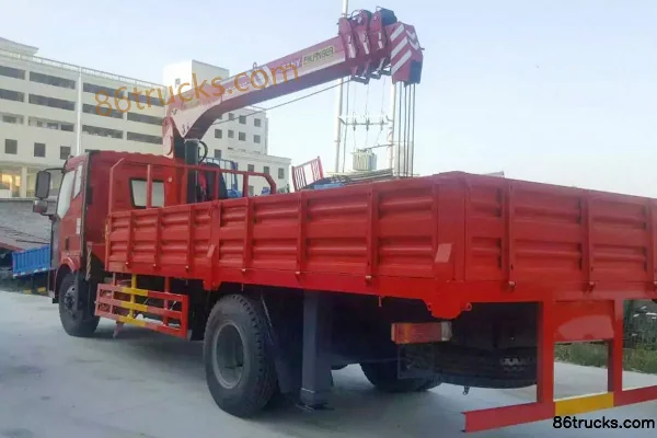 FAW Jiefang J6L 180 hp 4X2(6 wheels) truck-mounted crane (SANY brand) Exterior (2) | 86Trucks