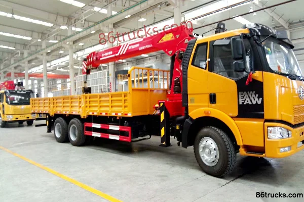 SANY Truck SANY Truck FAW Jiefang chassis truck-mounted crane