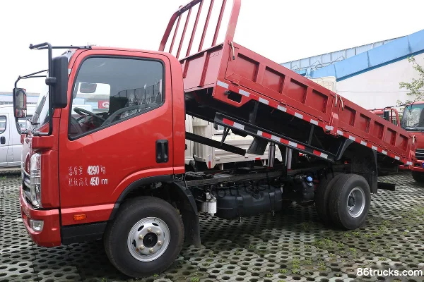Kama Kaijie 143 ch 4X2(6 roues) camion benne 4,2 m Extérieur (3) | 86Trucks