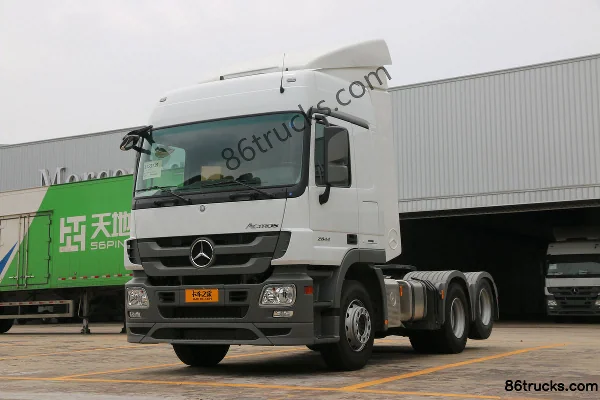 Mercedes-Benz Actros camion lourd 410 ch 6X2(8 roues) tracteur routier (modèle 2641LS) Extérieur (3) | 86Trucks