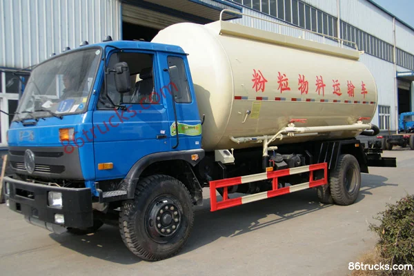 Dongfeng 153 Series 180 hp 4X2(6 wheels) Pneumatic Bulk Material Truck (Chusheng Brand) Exterior (2) | 86Trucks