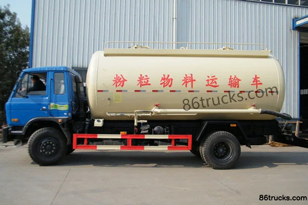 Dongfeng 153 Series 180 hp 4X2(6 wheels) Pneumatic Bulk Material Truck (Chusheng Brand) Exterior (3) | 86Trucks
