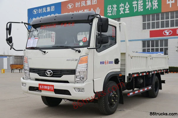 Shifeng Fengchi 113hp 4X2(6 wheels) 4.19m single-row flatbed light truck Exterior (3) | 86Trucks