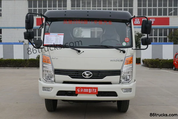 Shifeng Fengchi 113hp 4X2(6 wheels) 4.19m single-row flatbed light truck Exterior (2) | 86Trucks
