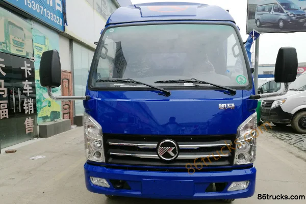 Kama Fulaika 102hp 4X2(6 wheels) 3.69m Crew Cab Van Light Truck Exterior (2) | 86Trucks
