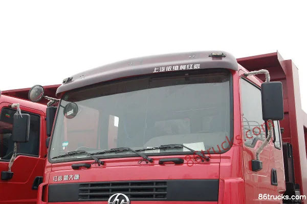 Hongyan New Dakang Heavy Truck 310 hp 8X4(12 wheels) Dump Truck Exterior (3) | 86Trucks