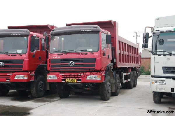Hongyan New Dakang Heavy Truck 310 hp 8X4(12 wheels) Dump Truck Exterior (2) | 86Trucks