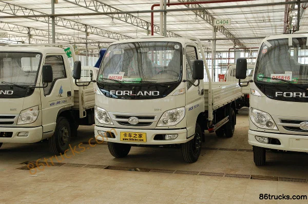 Foton Forland Xiaoka Star 5 90 hp 4X2(6 wheels) 4.2m single-row flatbed mini truck (formerly Aorui 3360) Exterior (2) | 86Trucks