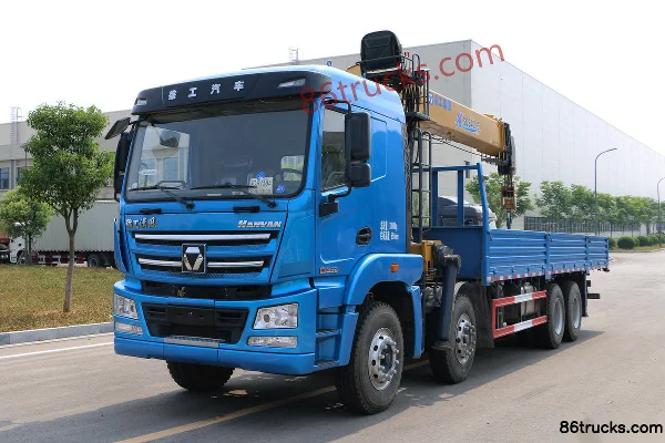 XCMG Hanfeng G5 350 ch 8X4(12 roues) camion grue Extérieur (3) | 86Trucks