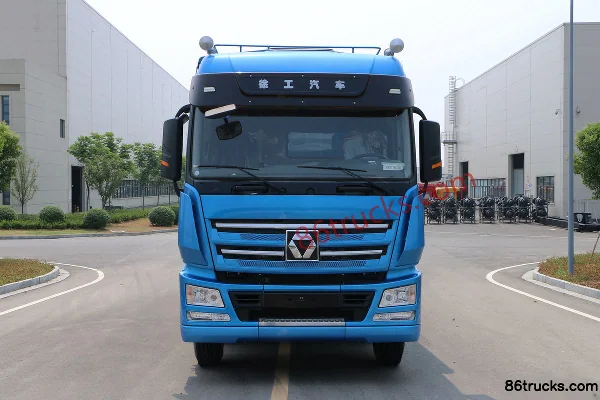 XCMG Hanfeng G7 Standard Load Edition 375hp 8X4(12 wheels) 9.5m cage truck (10t rear axle) Exterior (2) | 86Trucks