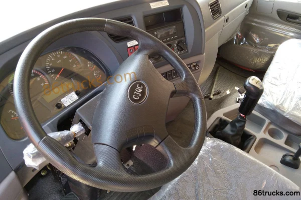 CHUANJIAO 160hp 4X2(6 wheels) 3.75m dump truck Cab (3) | 86Trucks