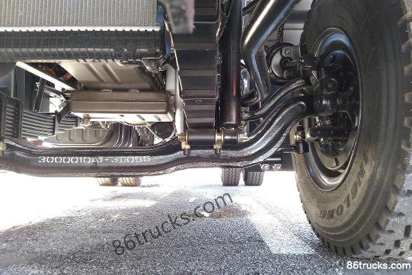 CHUANJIAO 160hp 4X2(6 wheels) 3.75m dump truck Chassis (3) | 86Trucks