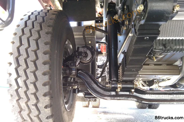 CHUANJIAO 160hp 4X2(6 wheels) 3.75m dump truck Chassis (1) | 86Trucks