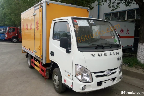 Yuejin Xiaofuxing S50Q 87 hp 4X2(6 wheels) Explosive Transport Truck (Chengliwei Brand) Exterior