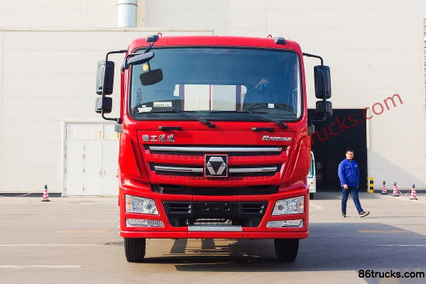 XCMG Hanfeng G5 standard load version 185hp 4X2(6 wheels) 6.8m flatbed cargo truck with half cab Exterior (2) | 86Trucks