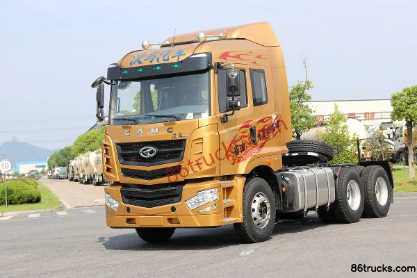 Hualing Hanma H6 camion lourd version renforcée 375 ch 6X4(10 roues) tracteur routier Extérieur (3) | 86Trucks