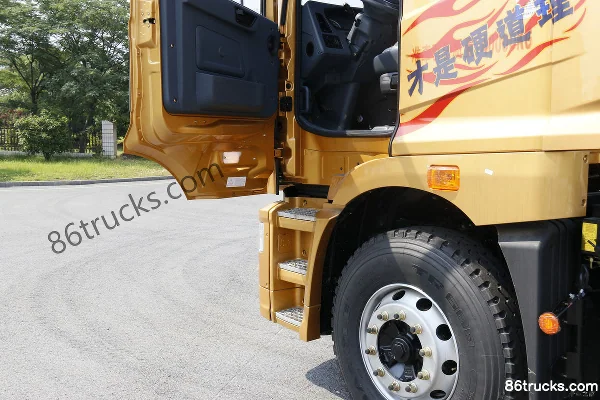 Hualing Hanma H6 camion lourd version renforcée 375 ch 6X4(10 roues) tracteur routier Cabine (2) | 86Trucks