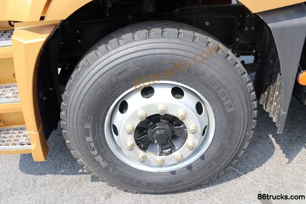 Hualing Hanma H6 camion lourd version renforcée 375 ch 6X4(10 roues) tracteur routier Châssis (2) | 86Trucks